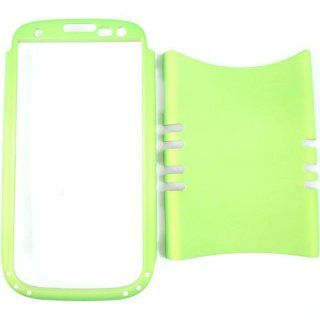 Cell Armor I747 RSNAP A008 PD Rocker Series Snap On Case for Samsung Galaxy S3   Retail Packaging   Honey Emerald Green Leather Finish: Cell Phones & Accessories