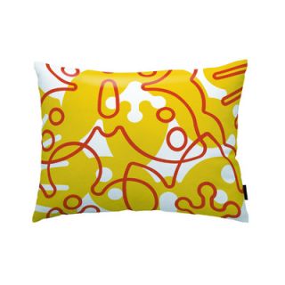 notNeutral Season Pillow 10431801 Color: Yellow/Persimmon