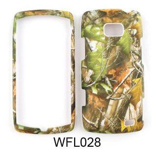 LG ALLY / US740 / Apex CAMO CAMOUFLAGE HUNTER Green Leaves   HARD PROTECTOR COVER CASE / SNAP ON PERFECT FIT CASE Cell Phones & Accessories
