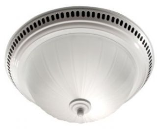 Broan 741WH Decorative Ventilation Fan and Light, White   Bathroom Fans  