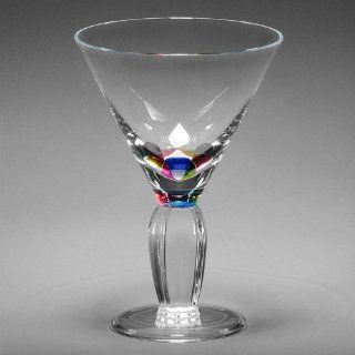 Merritt Rainbow Diamond Drinkware, Type Martini Glass 12oz Champagne Flutes Kitchen & Dining