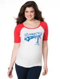 Motherhood Texas Rangers MLB Maternity T Shirt at  Womens Clothing store