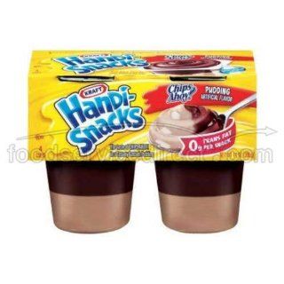 Handi Snacks Chips Ahoy Pudding 14 Oz Cups Per Pack (4pack) : Grocery & Gourmet Food