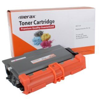 Merax Compatible Brother TN750 High Yield Black Toner Cartridge for Brother DCP 8110DN, DCP 8150DN, DCP 8155DN, HL 5450DN, HL 5470DW, HL 5470DWT, HL 6180DW, HL 6180DWT, MFC 8510DN, MFC 8710DW, MFC 8910DW, MFC 8950DW, MFC 8950DWT Printers  color Black: Elec