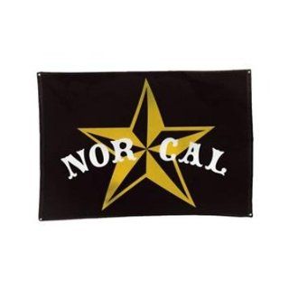 NOR CAL Nautical 2 Flag 46 x 32 : Outdoor Flags : Patio, Lawn & Garden