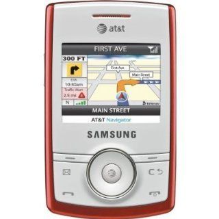 Samsung Propel A767 Unlocked Phone with QWERTY Keyboard, 3G Support, 1.3MP Camera, Stereo Bluetooth and Music Player  U.S. Version (White/Red): Cell Phones & Accessories