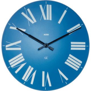 Alessi 14.17 Firenze Wall Clock 12 Color: Blue