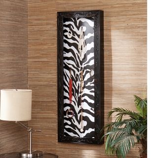 Upton Home Sahara Zebra Print Open Wall Mount Jewelry Display/ Organizer Board