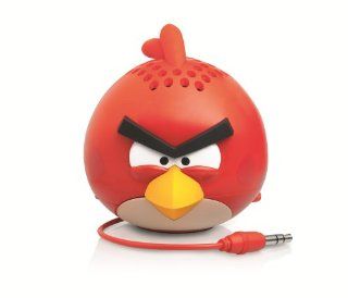 Gear4 Angry Birds Classic Mini Speaker, Red Bird (PG778G) : MP3 Players & Accessories
