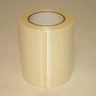 JVCC 762 BD Bi Directional Filament Strapping Tape: 6 in. x 60 yds. (Natural) : Packing Tape : Office Products