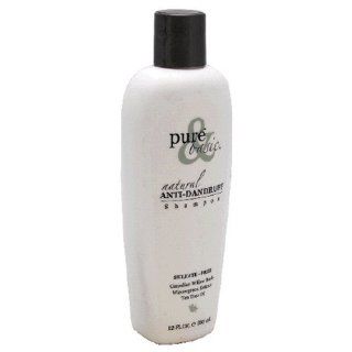Pure & Basic Shampoo, Natural Anti Dandruff, 12 Ounces (Pack of 3) : Hair Shampoos : Beauty