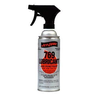 Jet Lube 769 Lubricant, 16 oz Trigger Spray: Industrial Lubricants: Industrial & Scientific