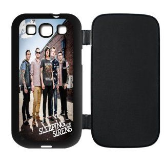 Mystic Zone Sleeping with Sirens Rock Band Flip Cover Case for Samsung Galaxy S3 I9300 (Black,White,Pink) SKU PUSSI0108: Cell Phones & Accessories