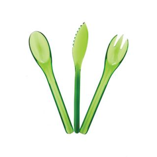 French Bull Lucent Flatware Snap Set FBL1262 Color: Lime