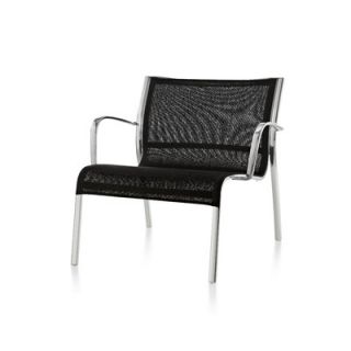 Magis Paso Doble Low Arm Chair MGP01.A/YK Finish: Black, Fabric: Black Polyes