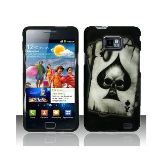 Black Skull Poker Hard Cover Case for Samsung Galaxy S2 S II AT&T i777 SGH i777 Attain i9100: Cell Phones & Accessories