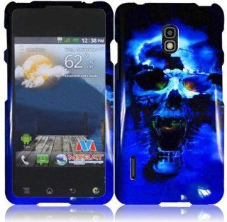 LG US780 ( U.S.Cellular ) Phone Case Accessory Icey Skull Hard Snap On Cover with Free Gift Aplus Pouch: Cell Phones & Accessories