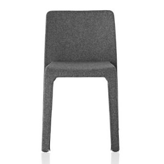 Magis Dressed First Side Chair MGX00./T Color: Divina Melange 170 (Dark Grey 