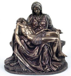 The Blessed Mother La Pieta Statue Mary and Jesus After Crucifixion Figurine   Collectible Figurines