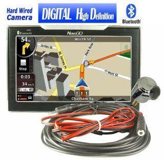 Navsgo Go790WRV 7" Digital High Definition 800x480 Portable GPS with Bluetooth & Hard Wired Backup Camera System USA/canada Package: GPS & Navigation