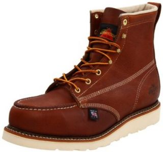 Thorogood Men's American Heritage 804 4200 6 Inch Steel Toe Work Boot: Industrial And Construction Shoes: Shoes