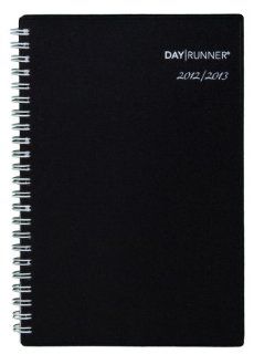 Day Runner Madrid Recycled Weekly/Monthly Planner, 5 Inch x 8 Inch, Black, 2012/2013 (793 200A A2) : Appointment Books And Planners : Office Products