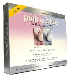 Pink or Blue  the Early Gender Test: Health & Personal Care