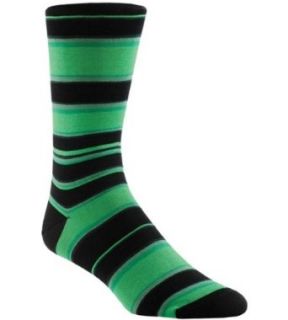 Bugatchi Uomo Men's Socks Stripes Mix Crew Emerald 1pair at  Mens Clothing store: Casual Socks