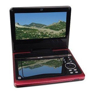 Gpx PD808R 8 Inch Portable DVD Player, Red: Electronics