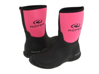 Roper The Barn Boot Black Pink