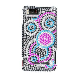 Motorola MB810 Diamond Case Colorful Circle311: Cell Phones & Accessories