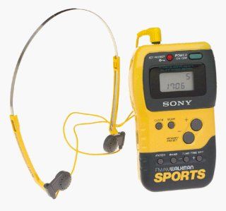 Sony SRFM70 Sports Walkman Digital AM/FM Stereo Radio : Headset Radios : MP3 Players & Accessories