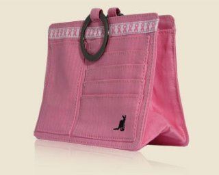 Limited Edition Pink Breast Cancer Pouchee Ultimate Purse Organizer Insert Cotton : Office Products : Office Products