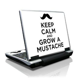 Keep Calm   Mustache Design Decorative Skin Decal Sticker for Toshiba NB100 Netbook Laptop Computer: Computers & Accessories