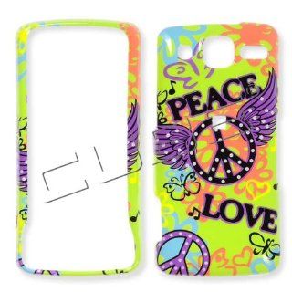 LG eXpo GW820 Peace Love   Hard Case/Cover/Faceplate/Snap On/Housing: Cell Phones & Accessories