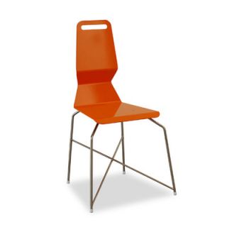 Elemental Living Ruus Dining Chair RU DC S Finish: Orange