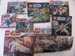 LEGO Star Wars: Mini X Wing Starfighter (Dark Packaging) Set 30051 (Bagged): Toys & Games