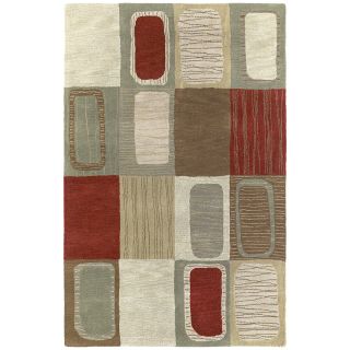 Hand tufted Lawrence Multicolored Dimensions Wool Rug (5 X 79)