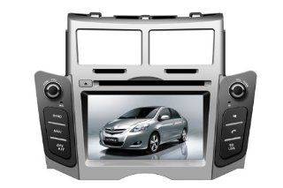 7" Just Fit Car DVD Player for TOYOTA YARIS 05 11 with Radio GPS TV PIP iPod Map : Vehicle Dvd Players : Car Electronics