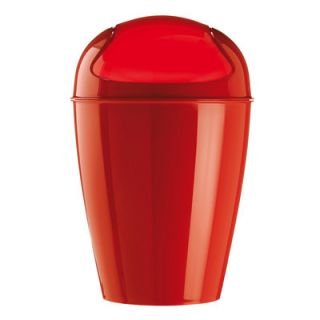 Koziol Del Swing Top Wastebasket 57755 Color: Strawberry Red
