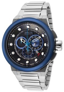 Invicta 14305  Watches,Mens Reserve Chronograph Black Dial Stainless Steel, Chronograph Invicta Quartz Watches
