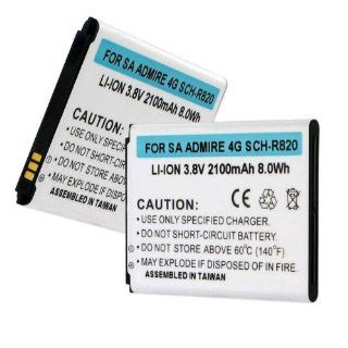 Empire Battery BLI 1309 2.1 Replaces SAMSUNG ADMIRE 4G SCH R820 3.7V 2100mAh: Cell Phones & Accessories
