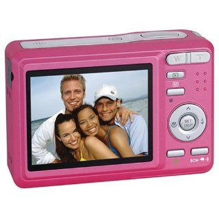 Polaroid 8MP i830 Digital Camera w/ 3x Optical Zoom, Pink : Point And Shoot Digital Cameras : Camera & Photo