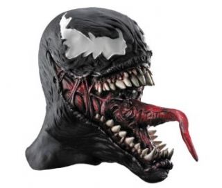 Venom Latex Mask Halloween Costume   Most Adults: Clothing