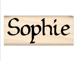 Sophie   Name Rubber Stamp, Stamps by Impression   Childrens Decorative Rubber Stamps