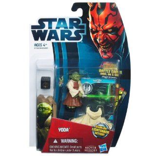 Star Wars: Movie Legends 2012 Episode II Attack of the Clones 3.75 inch Yoda Action Figure: Toys & Games
