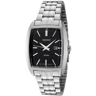 Seiko Men's SXD841P1 Black Dial Stainless Steel Watch at  Men's Watch store.