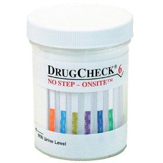 Drugcheck Drug Test Cup 9 Panel 5 Per Pkg: Health & Personal Care