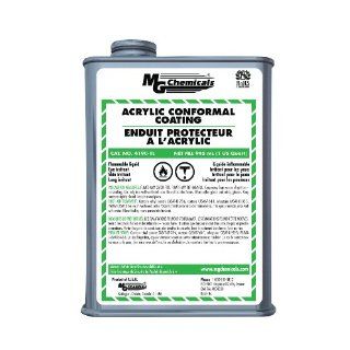 MG Chemicals 419C Acrylic Lacquer Conformal Coating, Qualified to IPC CC 830B, Meets UL 94V 0, 1 quart Liquid Bottle, Clear: Industrial Coatings: Industrial & Scientific