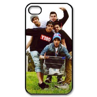 The Janoskians Custom Case for iPhone 4 4S, VICustom iPhone Protective Cover(Black&White)   Retail Packaging: Cell Phones & Accessories
